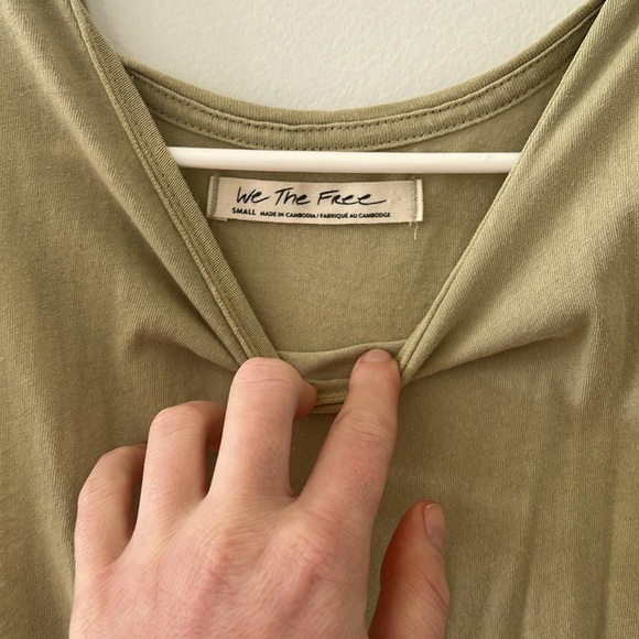 We the free green top - Picture 2 of 2